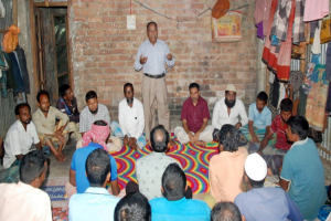 সিলেটে ব্যাটারি চালিত রিক্সার রোড পারমিটের দাবিতে শ্রমিক সমাবেশ