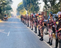সারা দেশে ২৩০ প্লাটুন বিজিবি মোতায়েন