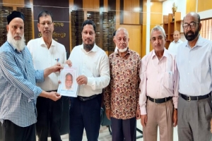 সিলেটের বিভিন্ন সমস্যা সমাধানের দাবিতে প্রধান উপদেষ্টা বরাবরে স্মারকলিপি প্রদান