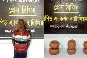 জৈন্তাপুরে শিমের বস্তার ভেতরে গাঁ জা পাচা*রকালে আট*ক -১