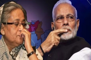 ভারতে আজ থেকে অবৈধ শেখ হাসিনা 