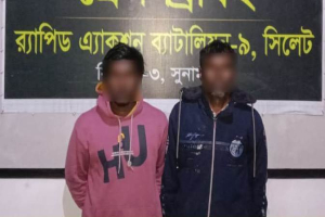 দোয়ারাবাজারে ১০০ বোতল ম*দসহ আ*টক ২