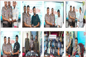 ৬৮ মোবাইল ফোন উদ্ধার করে  মালিকদের কাছে হস্তান্তর করলো এসএমপি