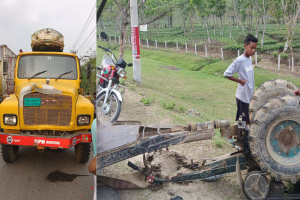 জৈন্তাপুরে সড়ক দুর্ঘট*নায় এগ্রিকালচার অফিসার নিহ*ত