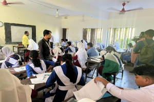 গোলাপগঞ্জে শিরিন মেমোরিয়াল ট্রাস্টের ৩য় মেধাবৃত্তি পরীক্ষা সম্পন্ন