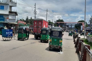 সিলেটে চলছে ৪৮ ঘণ্টার পণ্য পরিবহন ধ*র্মঘট