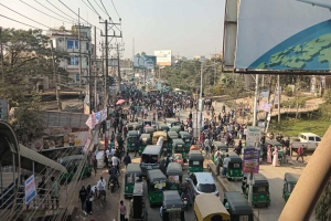 শাকসু নির্বাচন স্থগিতের প্রতিবাদে উত্তাল শাবি , উপাচার্য-উপউপাচার্য অবরুদ্ধ প্রশাসনিক ভবনে তালা