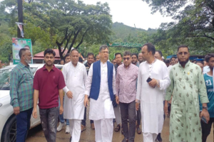 ডকুমেন্টারির শ্যুটিংয়ে সিলেটে বিএনপি নেতা সালাউদ্দিন