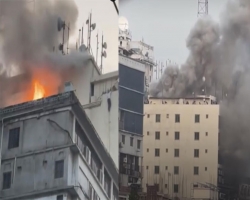 খাজা টাওয়ারে আগুন: এখনো স্বাভাবিক হয়নি ইন্টারনেট সেবা 