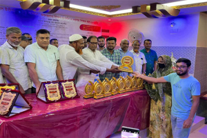 জৈন্তাপুরে শিক্ষাঙ্গনে সংবর্ধনা, বিদায় ও বরণ অনুষ্ঠান