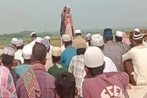 জামালগঞ্জে বৃষ্টির জন্য দোয়া