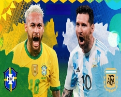 সকালে মাঠে নামছে ব্রাজিল-আর্জেন্টিনা