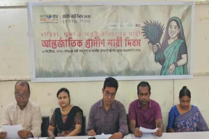 সুনামগঞ্জে আন্তর্জাতিক গ্রামীণ নারী দিবসে নারী সমাবেশ ও পিঠা উৎসব
