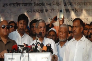 জাতীয় নির্বাচনের আগে স্থানীয় নির্বাচন হতে দেবে না বিএনপি : মির্জা ফখরুল